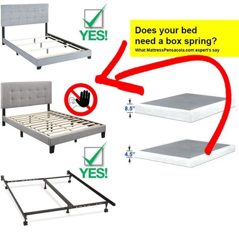 do you need a box spring for metal bed frame|box spring bed frames queen.